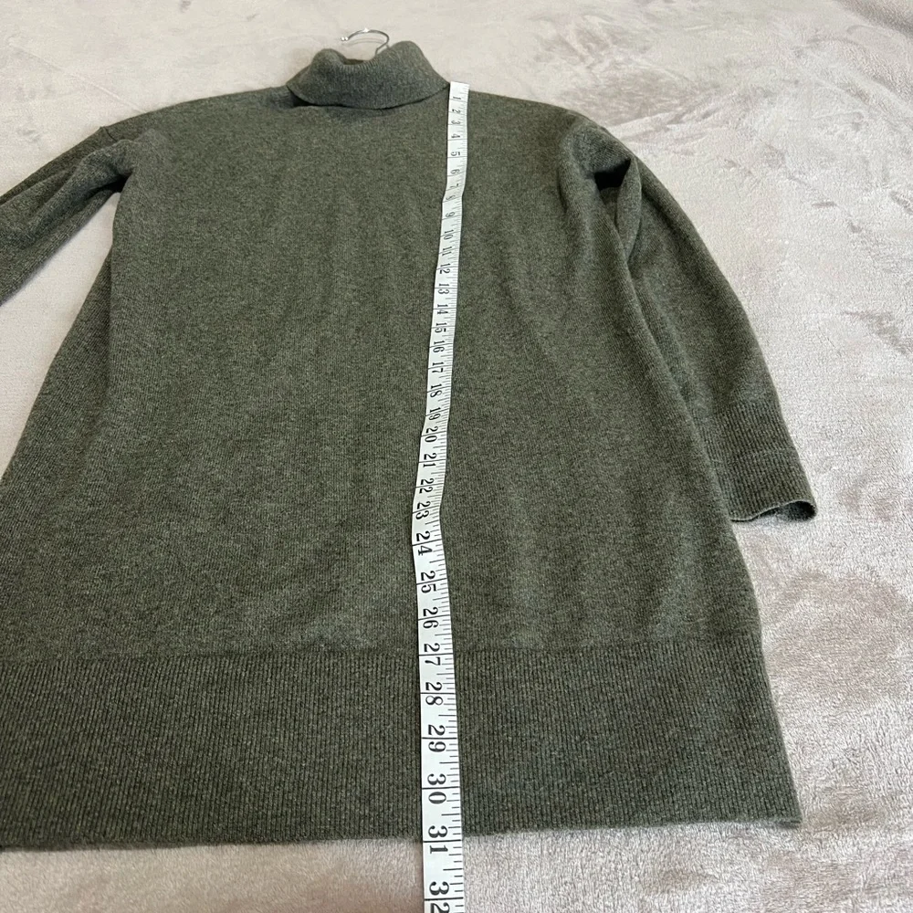 Everlane Olive Knit Turtleneck